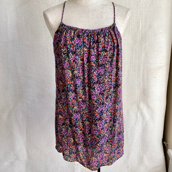 Parker Dresses & Skirts - Parker Silk Sleeveless Floral Print Mini Dress